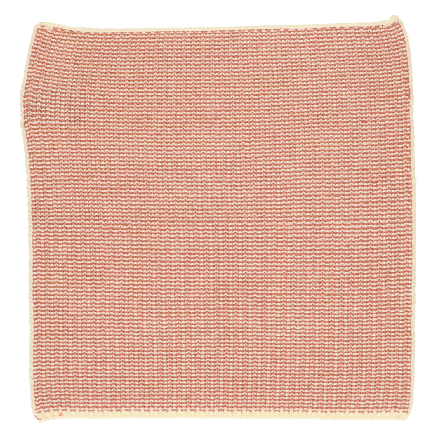 Vaatdoekjes, gebreid katoen, oudroze, 2 stuks, 25 x 25 cm