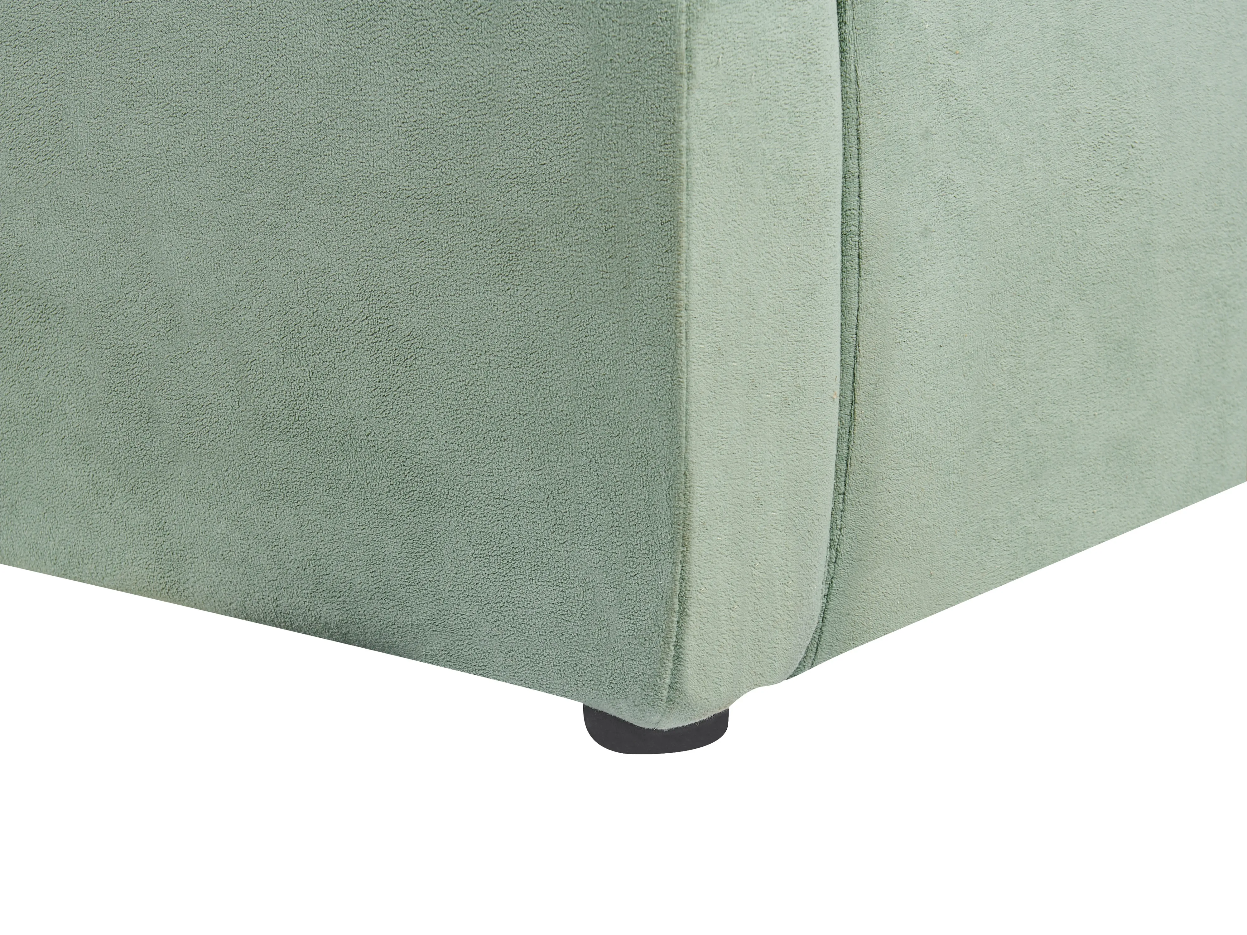 Bed met opbergruimte Fluweel BAJONNA 180 x 200 cm Mintgroen