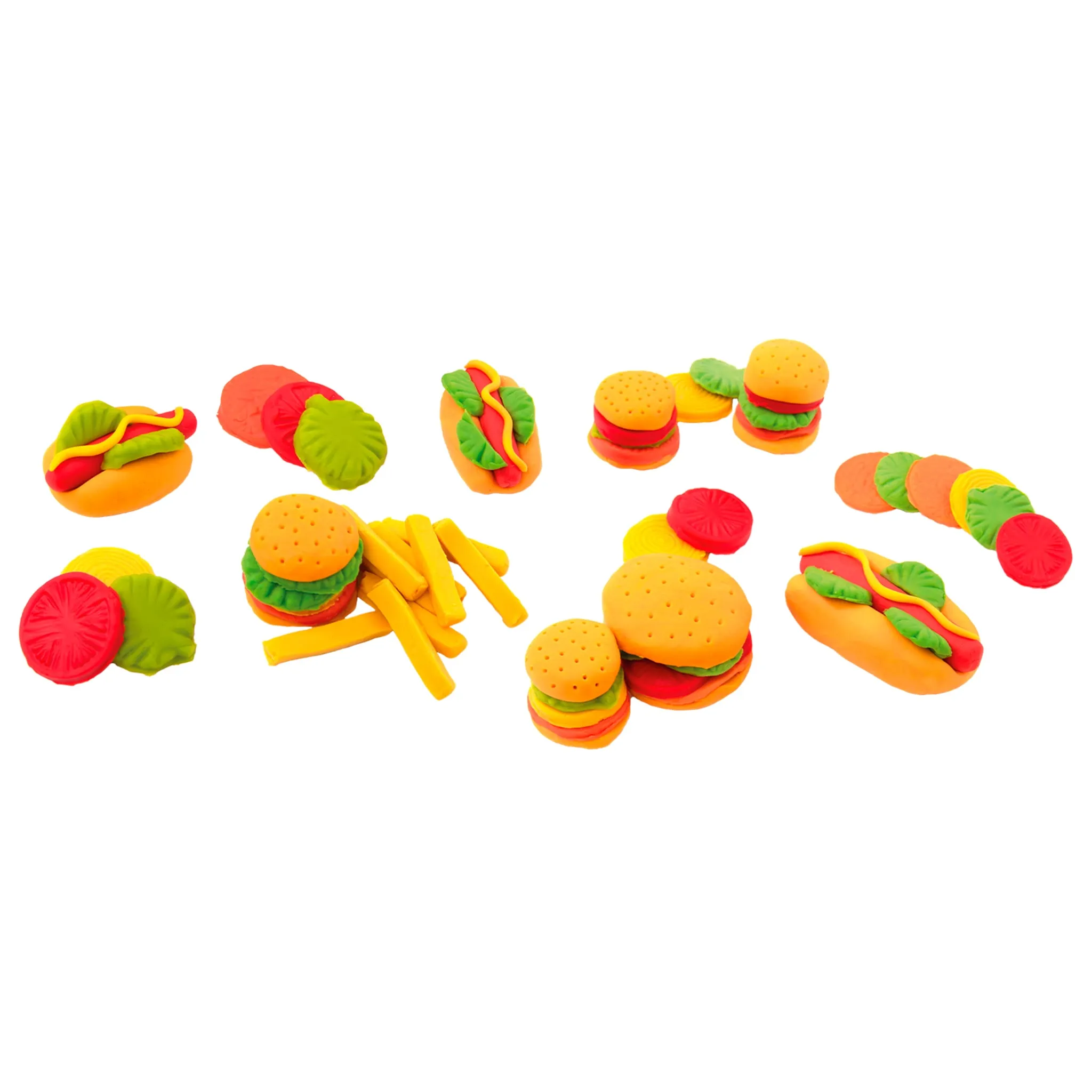 Tutti Frutti Trio Pâtes à Modeler - Hamburgers