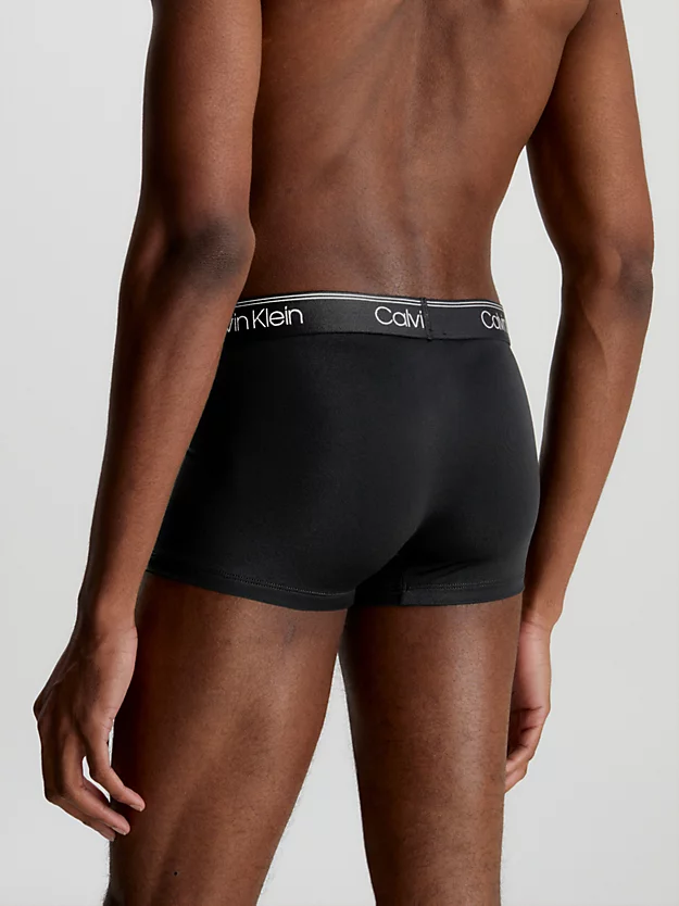 Pacote com 3 Cuecas Boxer de Cintura Baixa - Microelasticidade