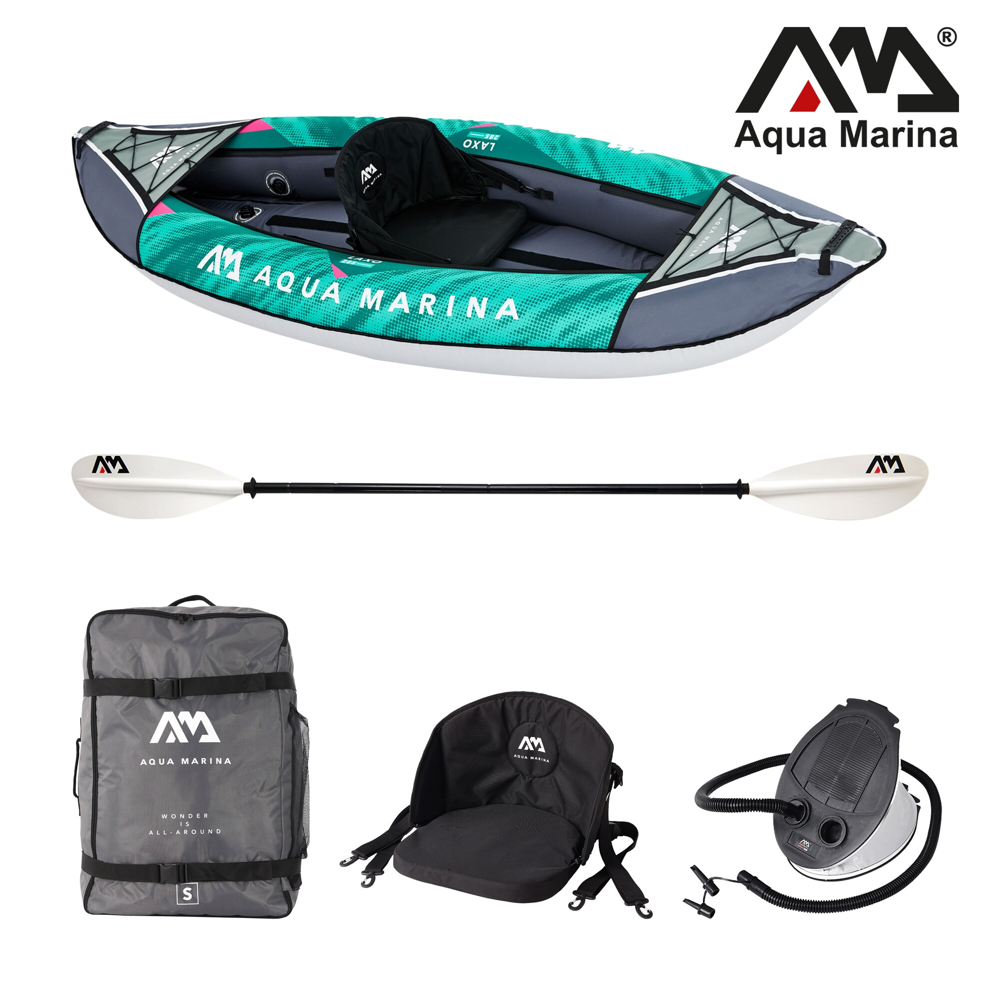 Aqua Marina LAXO-285 Kajak-Komplett-Set