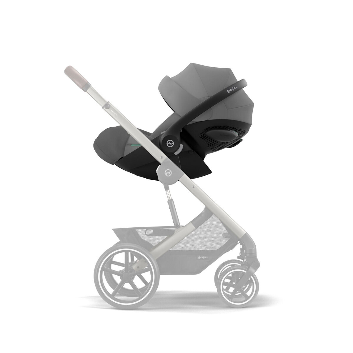Cybex Cybex Gazelle S | 6in1 Set | Einzel- oder Geschwisterwagen | Lava Grey