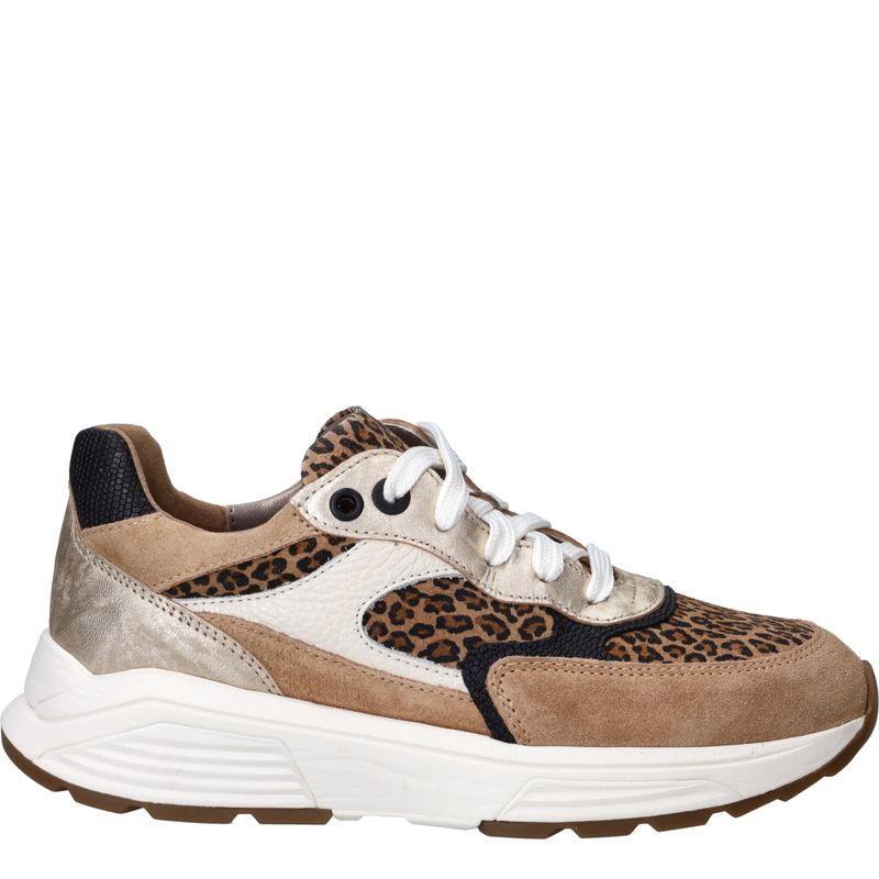 Xsensible Ponte Vecchio Stretchwalker Sneakers Bruin Dames
