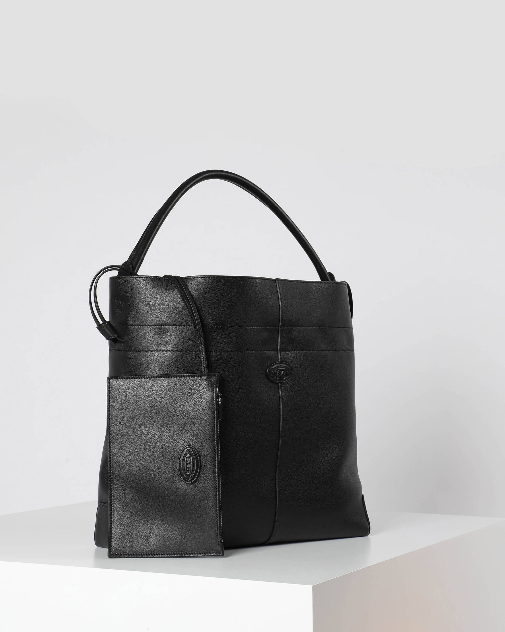TOD´S| Damen Beuteltasche DI BAG medium aus Leder mit herausnehmbarem Etui