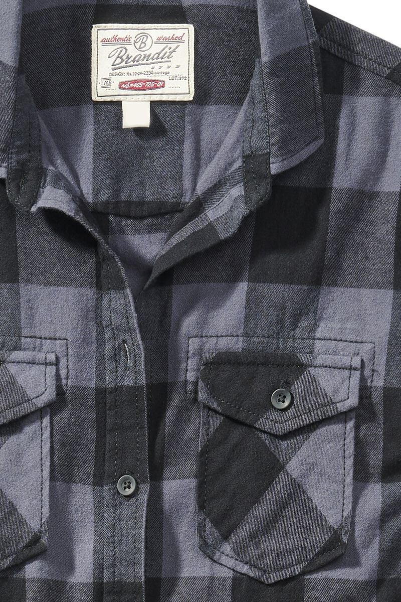 Chemise À Carreaux En Flannel Amy | Brandit Chemise en flanelle