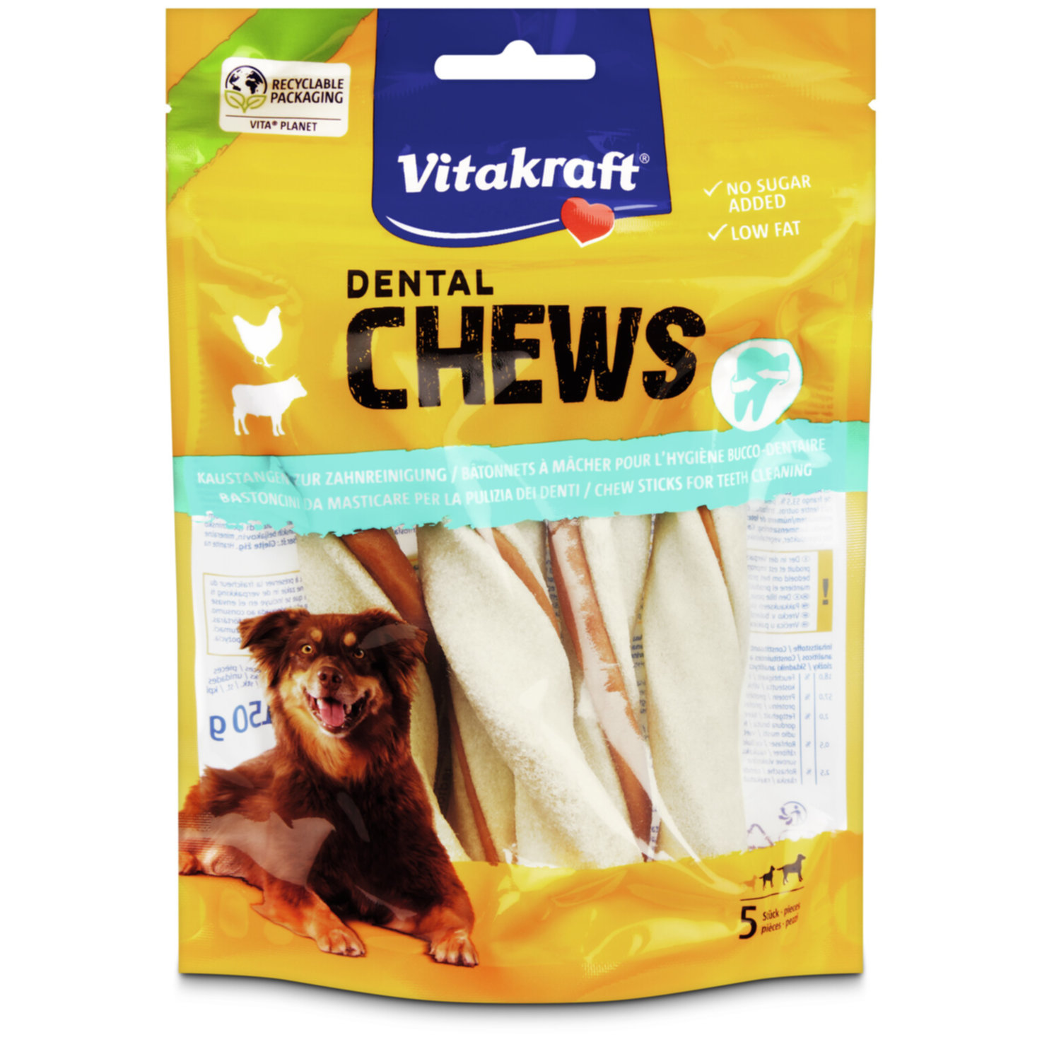 Vitakraft Dental Chews M/L 5 Stück