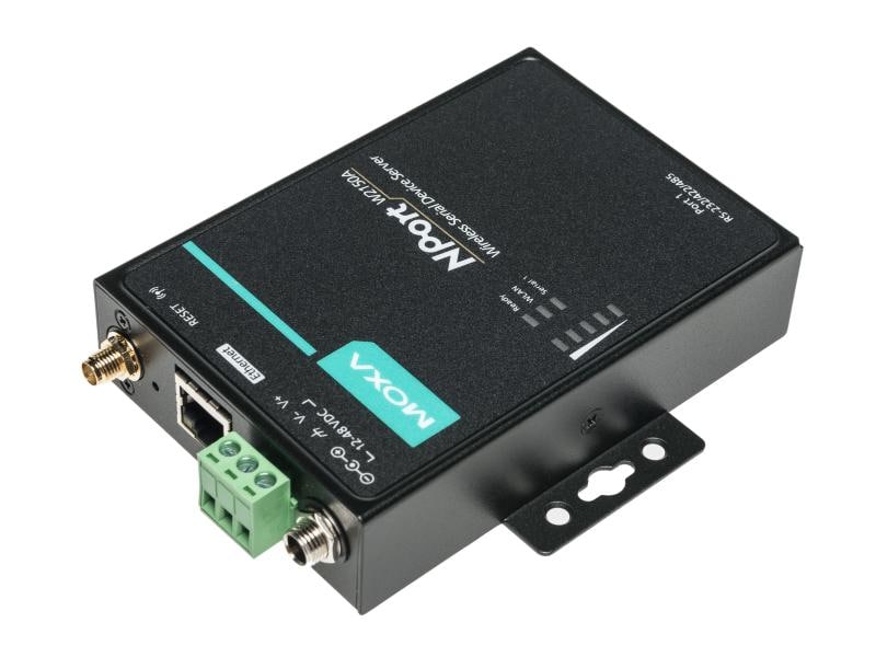 Moxa Serieller Geräteserver NPort W2150A Wireless-Geräteserver mit 1 RS-232/422/485-Port