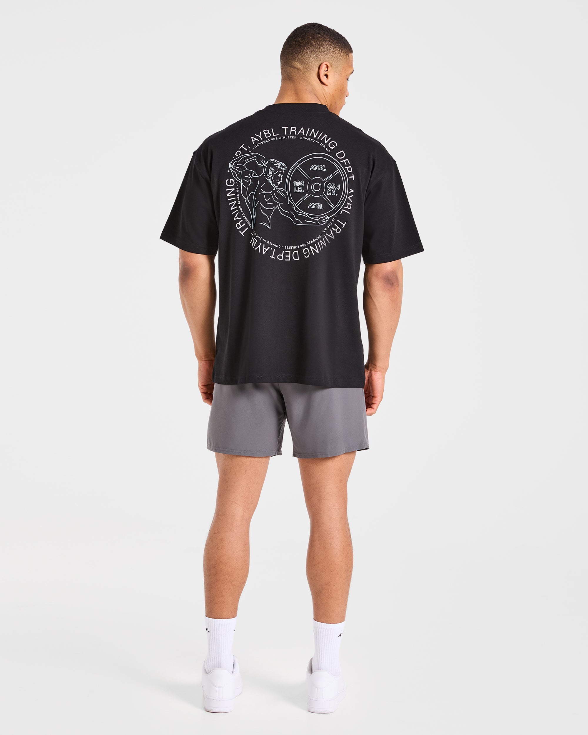 Training Dept. Illustration Oversized T Shirt