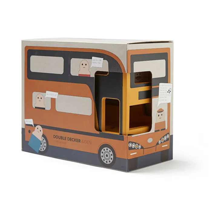 Kid's Concept Bus à impériale Aiden | Jaune
