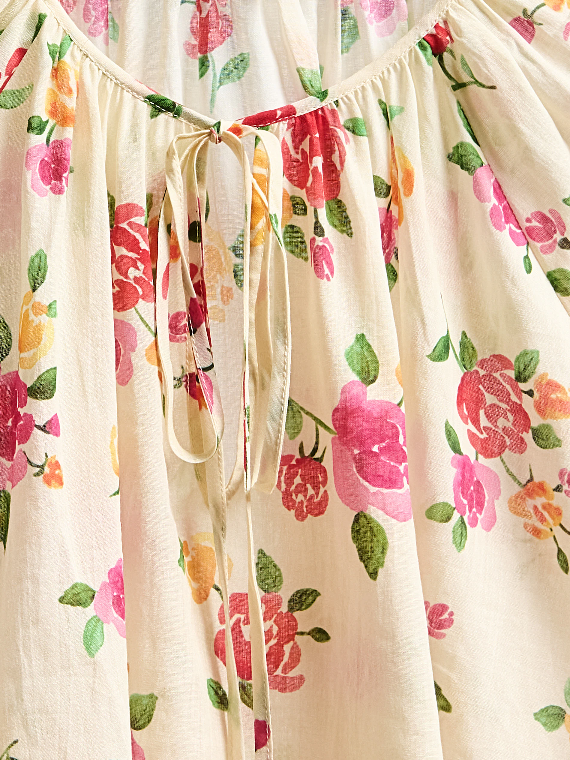 Bluse mit Ramie