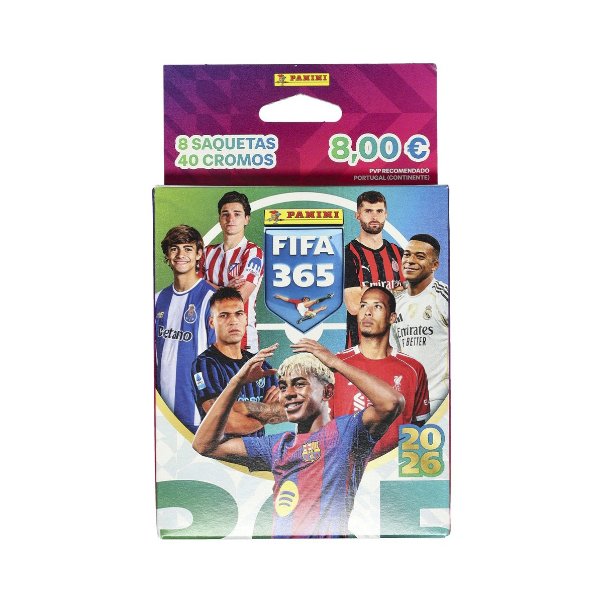 Ecoblister 8 saquetas Fifa 365 2025-2026