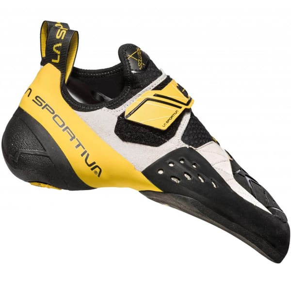 Chausson escalade LA SPORTIVA SOLUTION WHITE/YELLOW