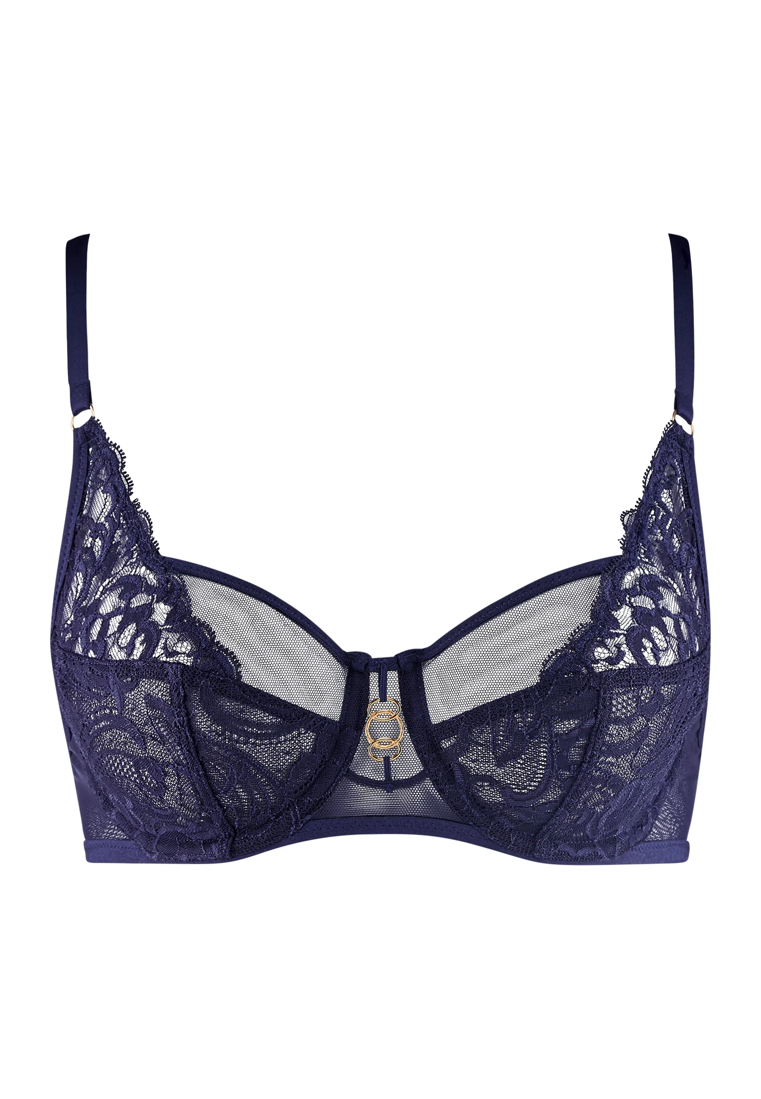 FEELING MYSELF - Soutien-gorge emboitant foulard | Bleu