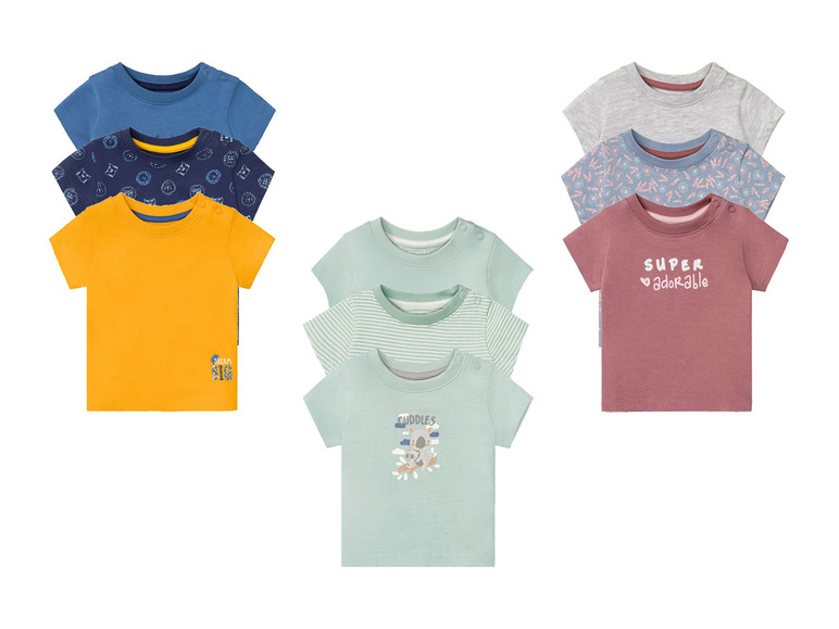 3 baby T-shirts