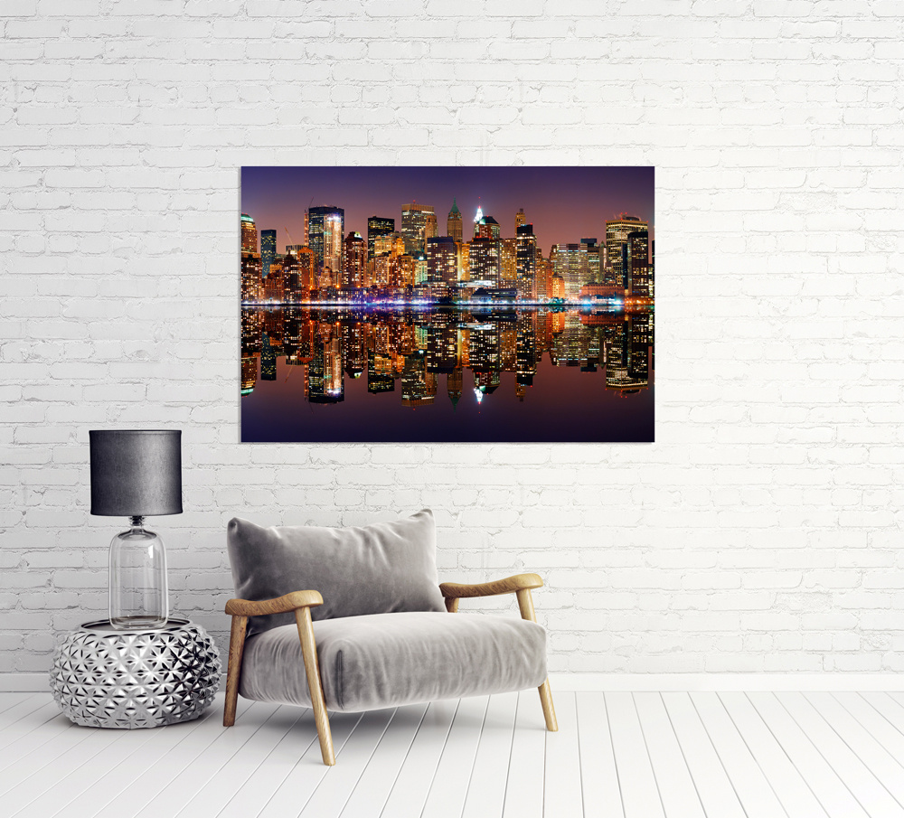 Akustikbild NEW YORK SKYLINE 80x120cm, 7kg