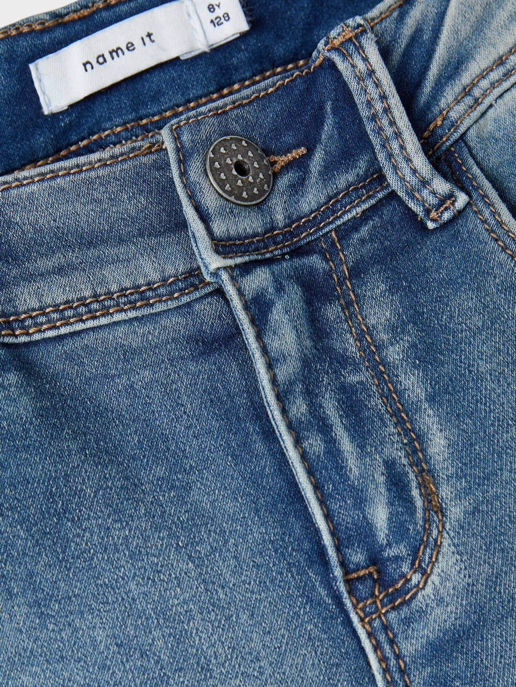 NAME IT skinny jeans NKFPOLLY medium blue denim