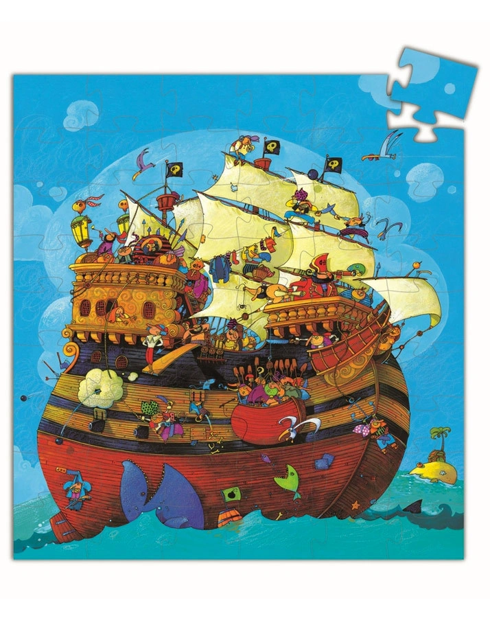 Puzzle BARBAROSSA'S BOAT 54-teilig in bunt