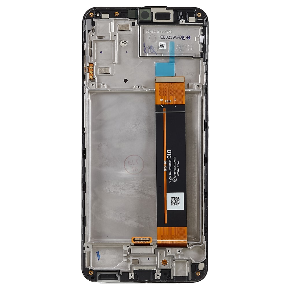 (OEM) Samsung Galaxy A23 4G Ersatzdisplay LCD Touchscreen Digitizer mit Rahmen Bildschirm Reparatur – Schwarz