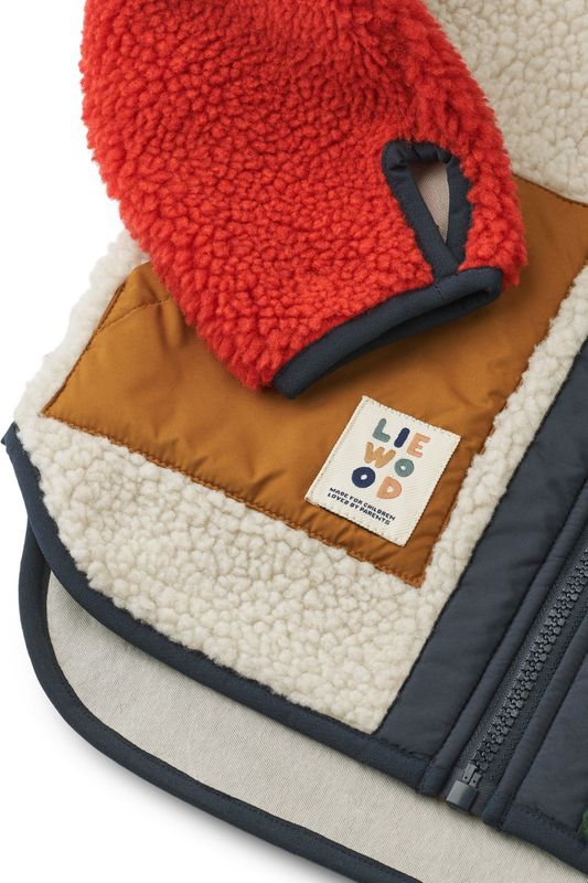 Liewood - Noam - Tussenjas - Groen - Blauw - Rood