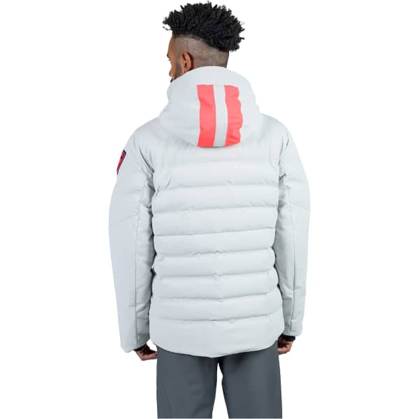 Veste de ski ROSSIGNOL HERO BLACKSIDE PUFFY JKT SOFT GREY