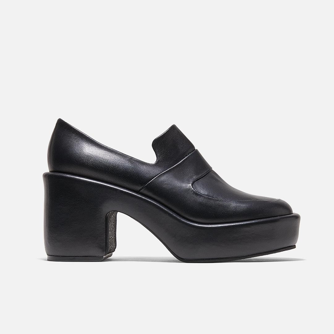 LOAFERS - DEVIN loafers, lambskin black || OUTLET