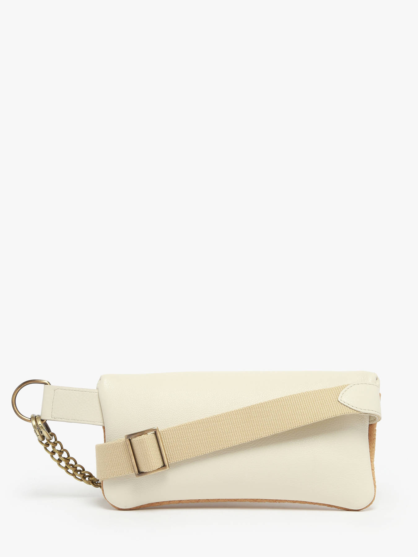 Sac ceinture Coachella cuir daim faon tress MARIE MARTENS