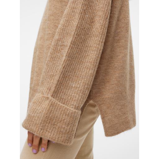 Vero Moda Jupiter Striktrøje, Silver Mink, M
