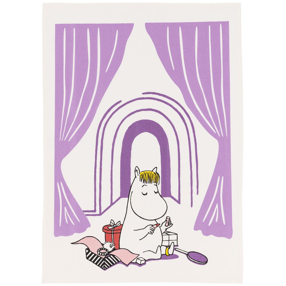 Arabia Mummi Snorkfrøken kjøkkenhåndkle 50x70 cm