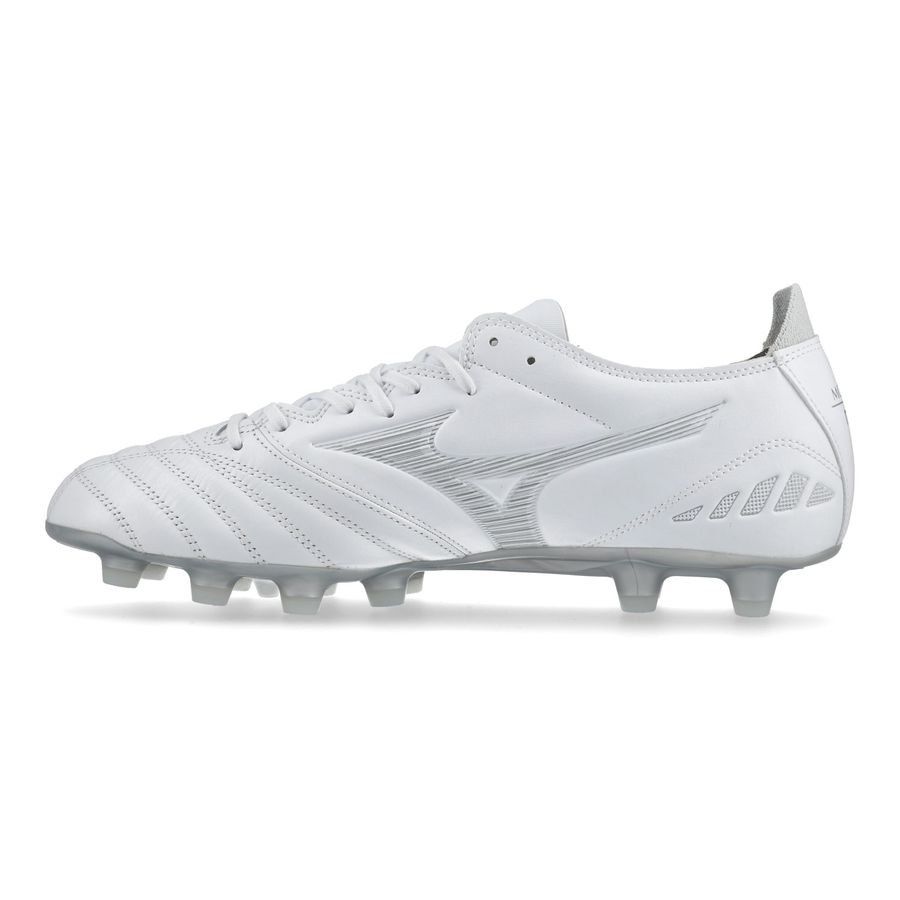 Mizuno Morelia Neo III Pro FG/AG Shining - Blanc/Gris