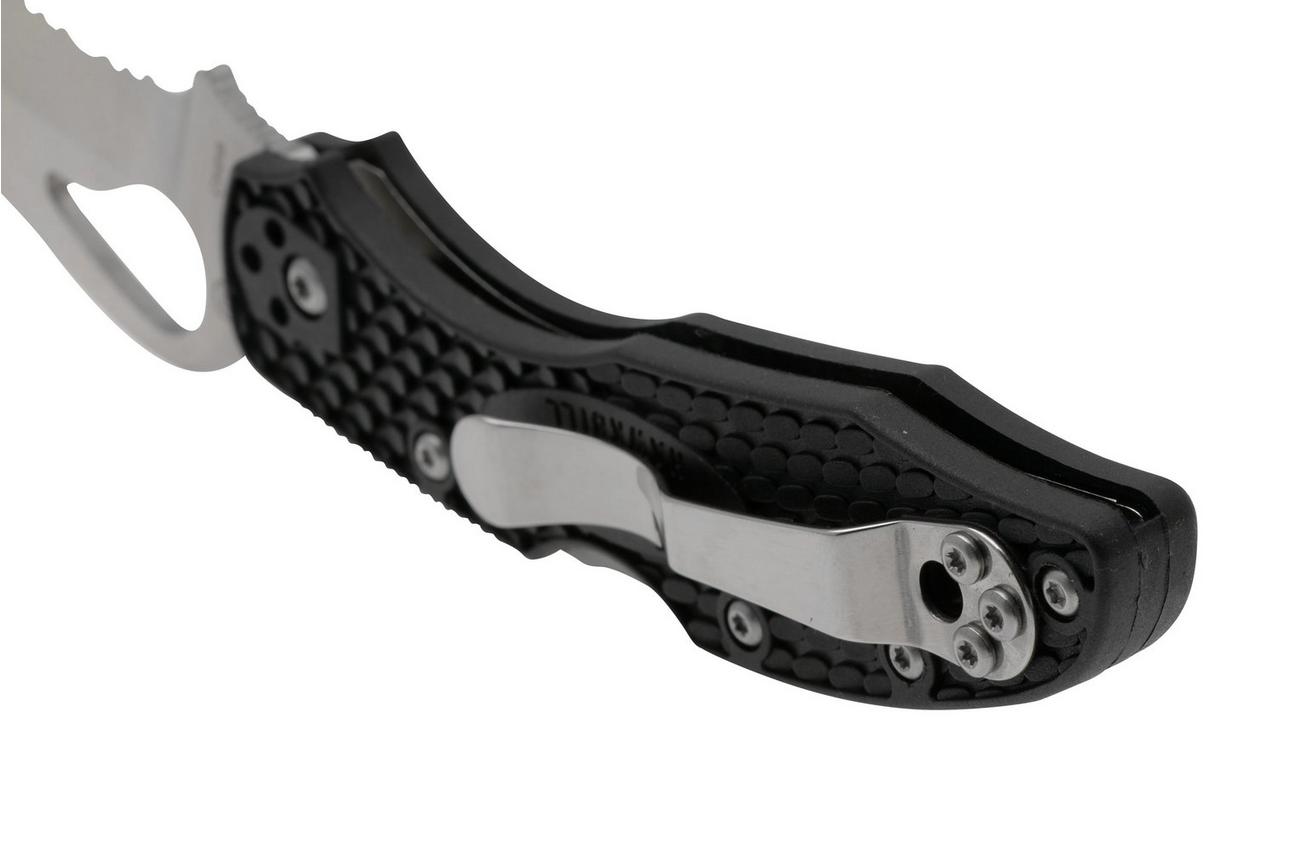 Spyderco Byrd Meadowlark Hawkbill BY22SBK serrated zakmes