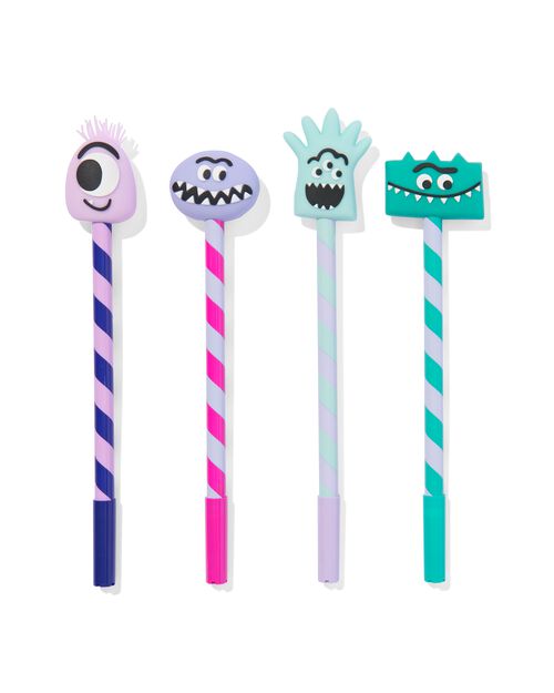 échantillons de stylos gel