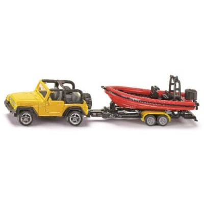 1:87 Jeep W/Boat