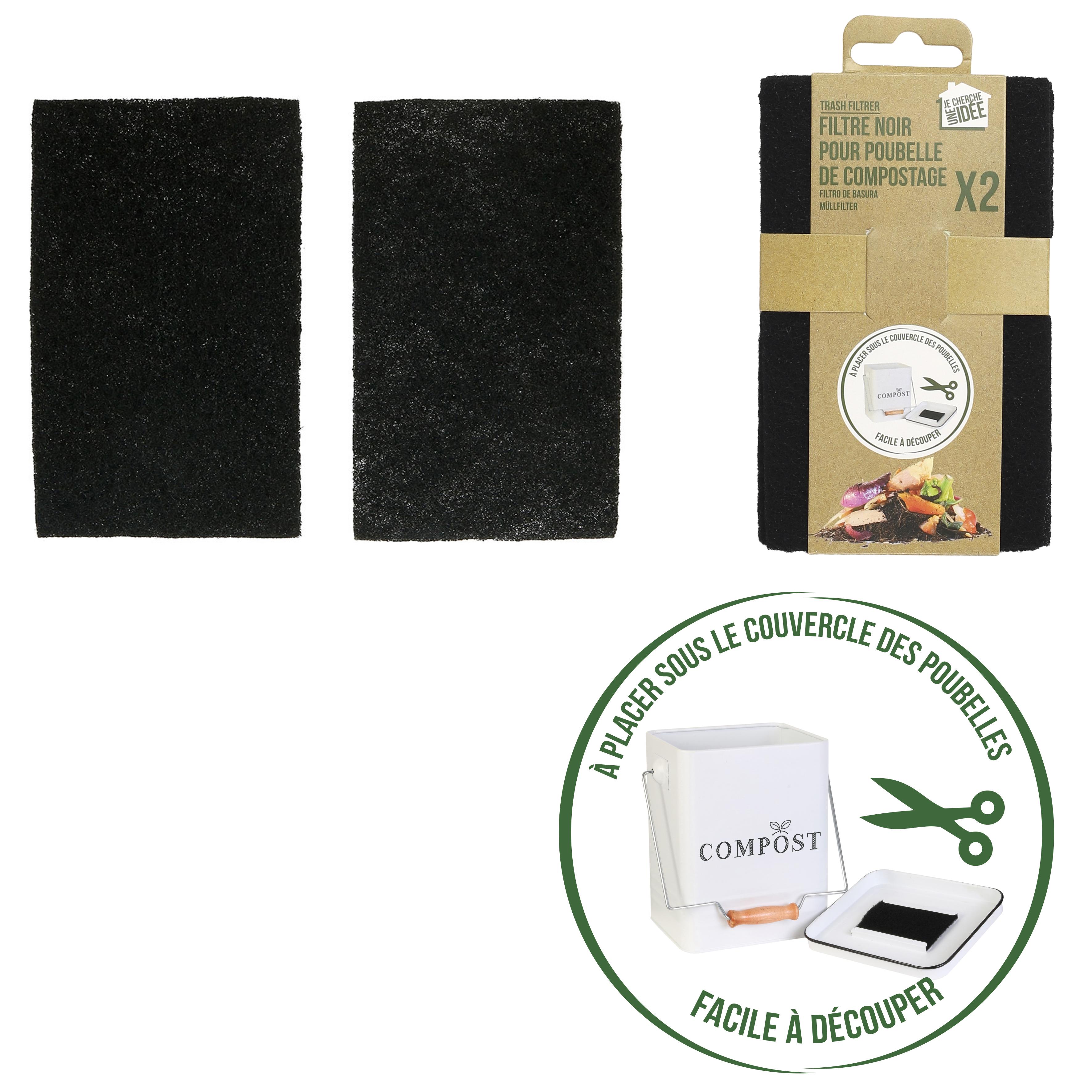 FILTRE POUBELLE COMPOST X2 PIECES
