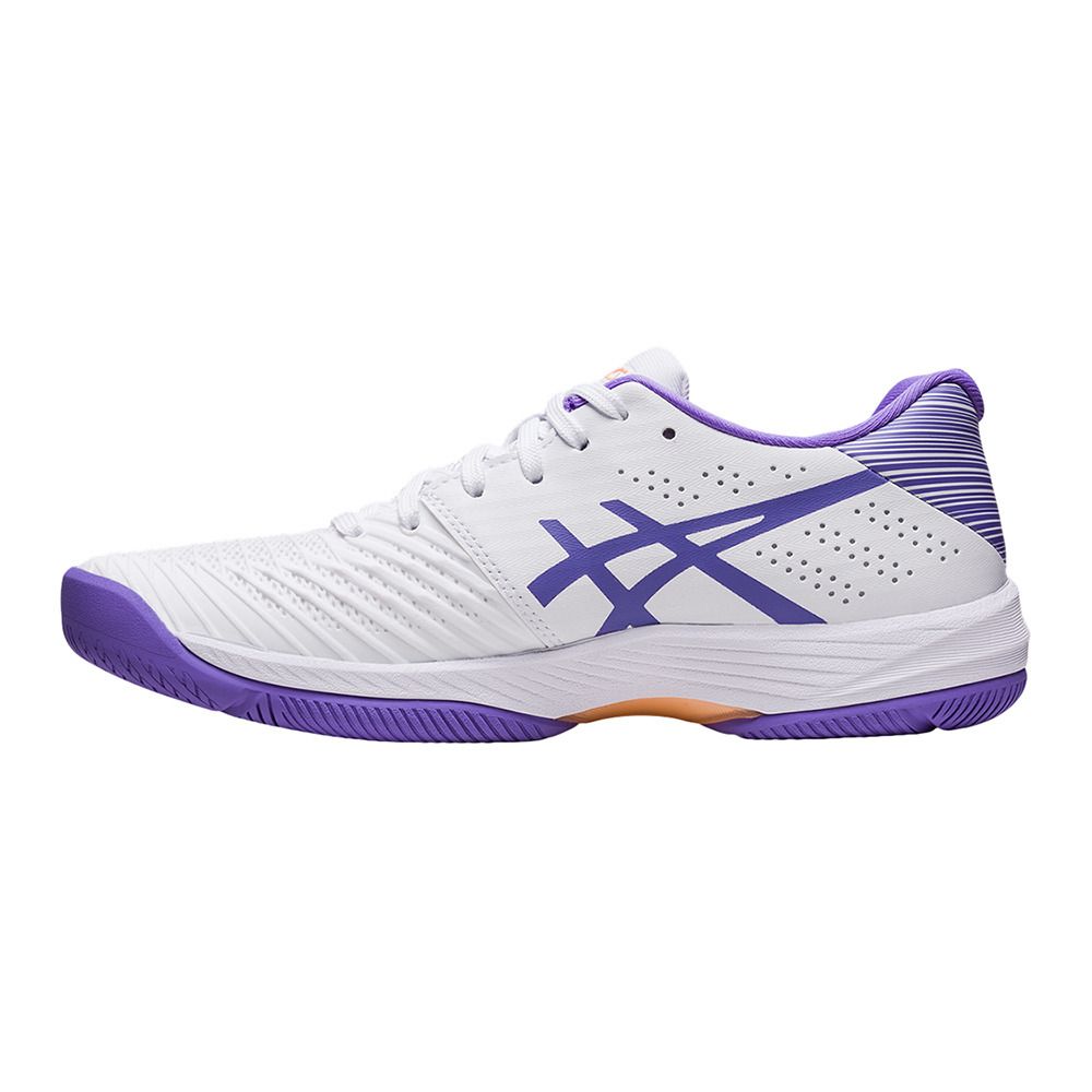 Asics SOLUTION SWIFT FF - Chaussures tennis Femme white/amethyst