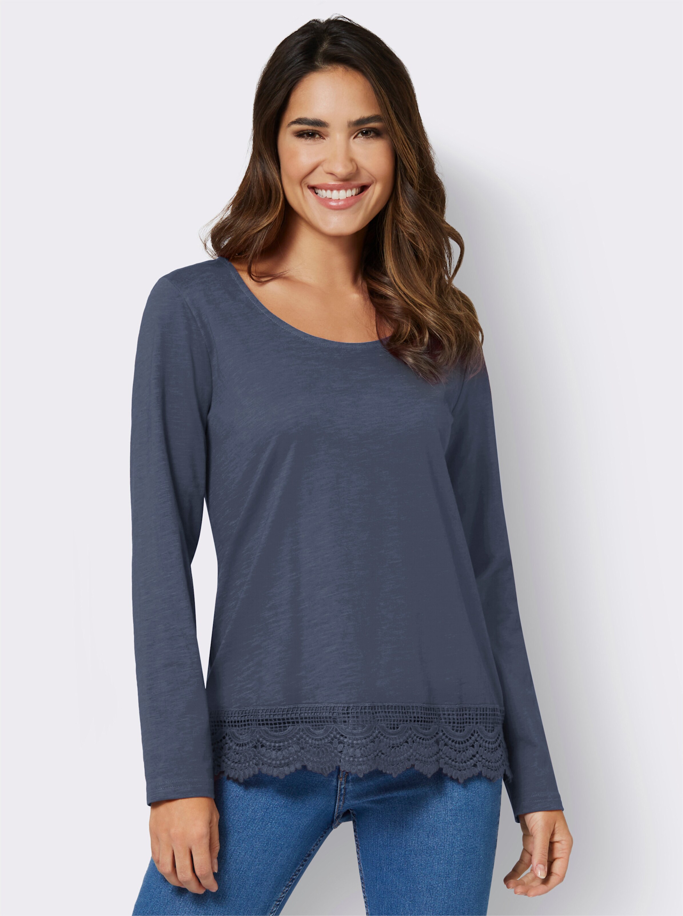 Rundhalsshirt