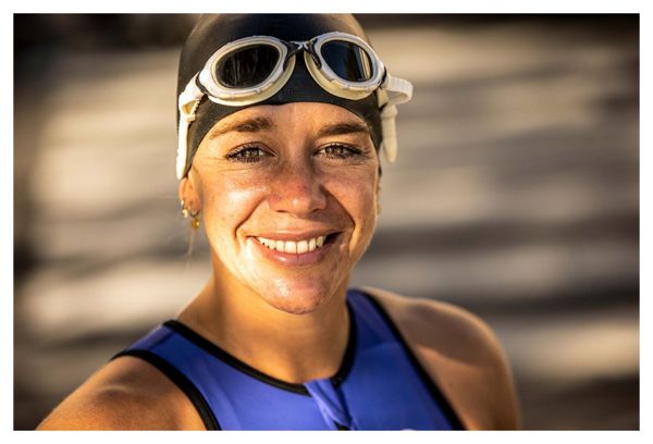 Combinaison de Triathlon Manches Courtes Rogelli Florida Bleu/Noir