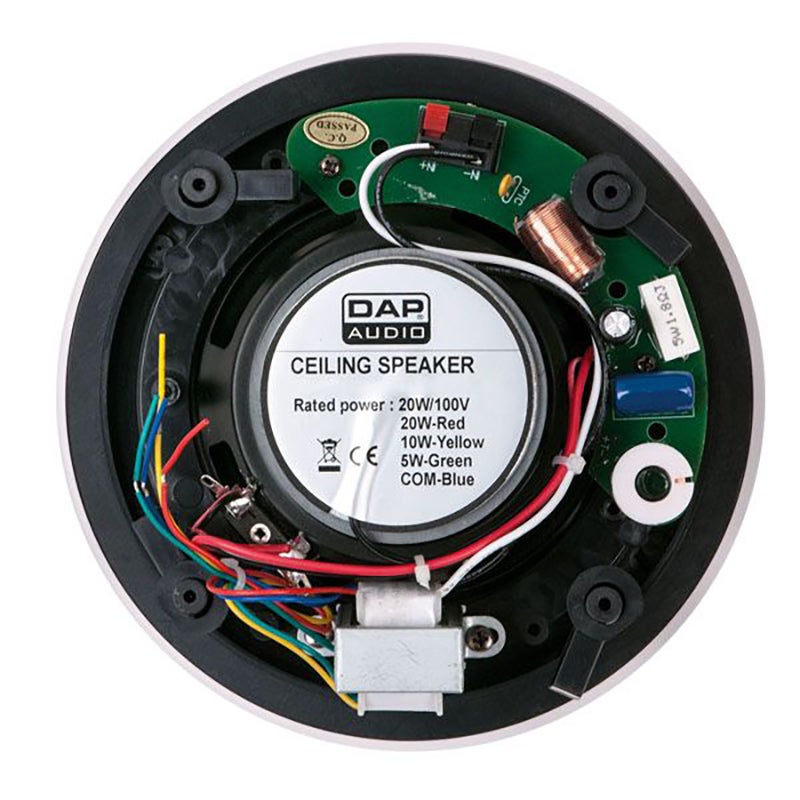 DAP DCS-5230 5 inch 2-wegs design plafondluidspreker 100V