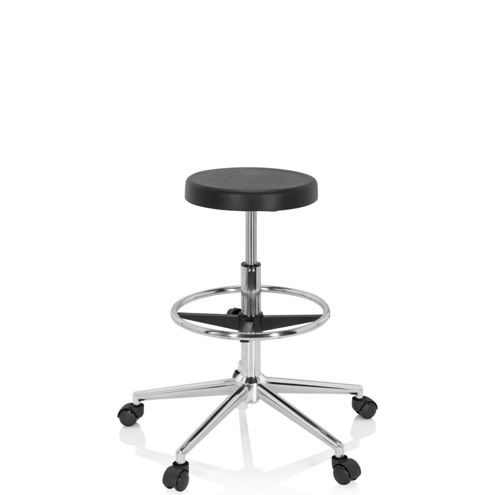Drehhocker TOP WORK 14 I Hartschaum ohne Armlehnen hjh OFFICE