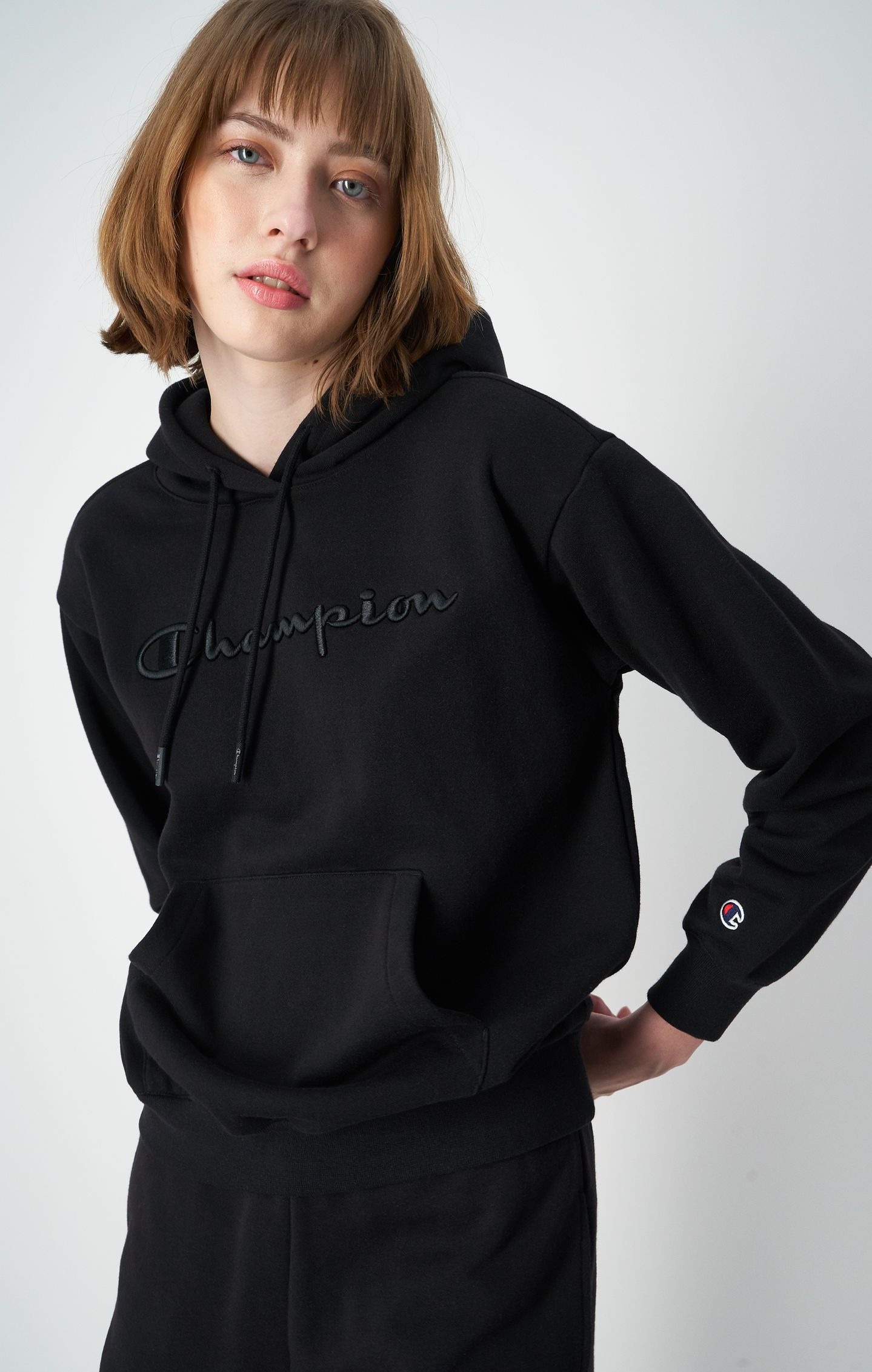 Rochester Hooded Sweatshirt Dame Black Beauty