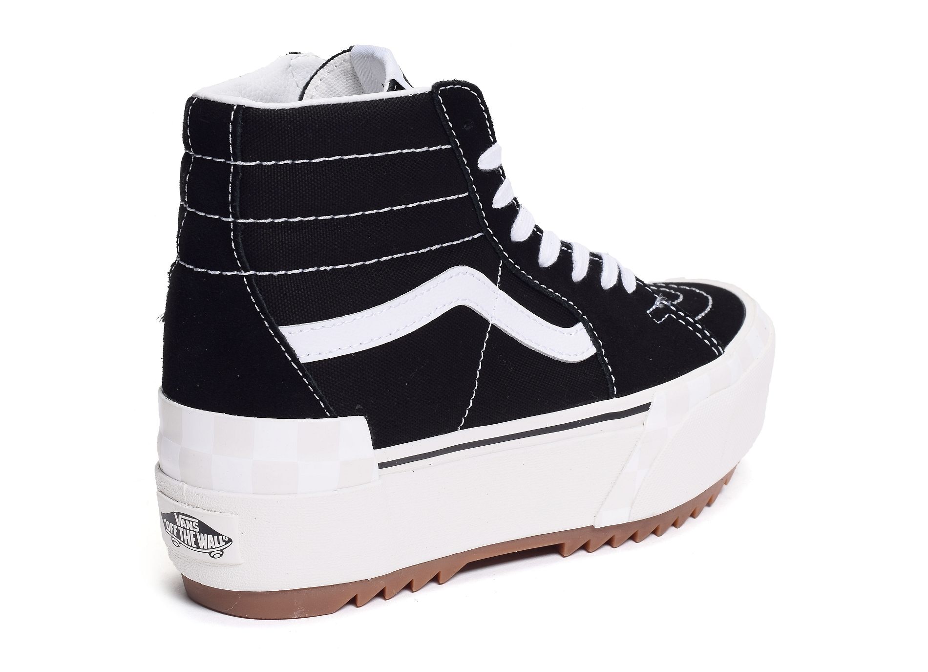 Ua sk8 hi stacked noir