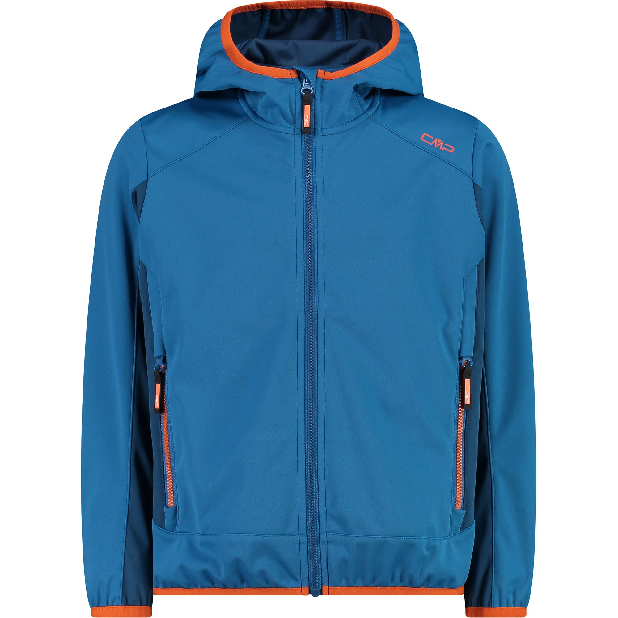 CMP Fix Hood Softshelljacke Kinder pacific