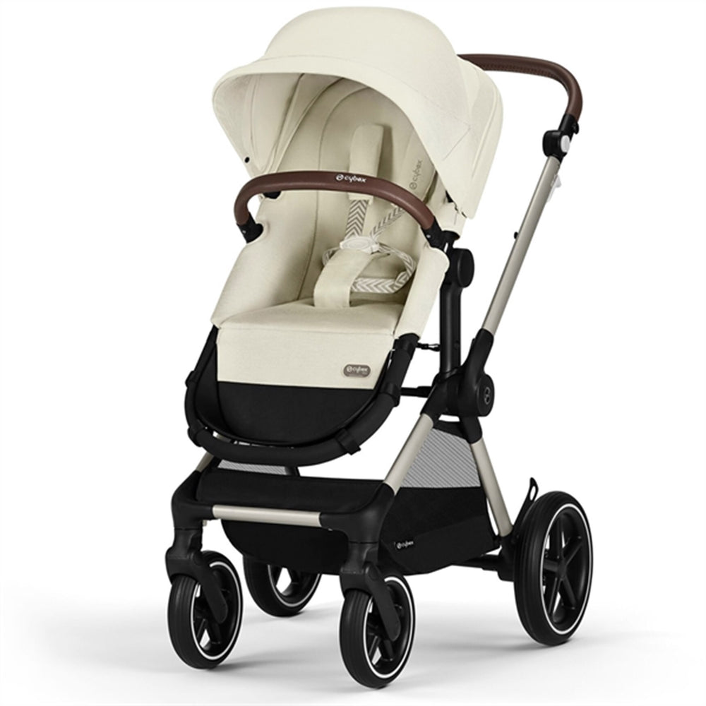 Køb Cybex Eos Lux 2-i-1 Klapvogn Seashell Beige
