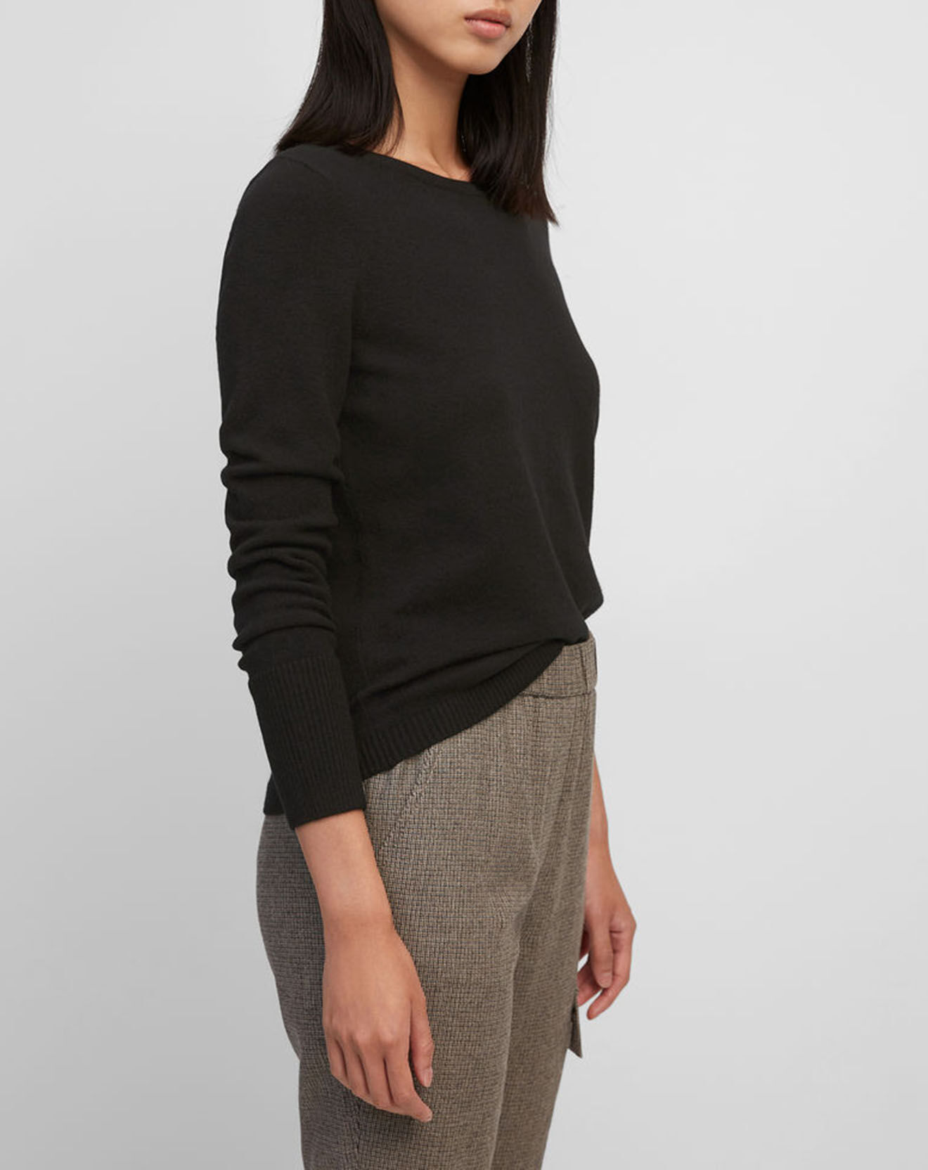 Marc O'Polo Pull en Coton, Laine & Alpaga  mélangés Basique noir