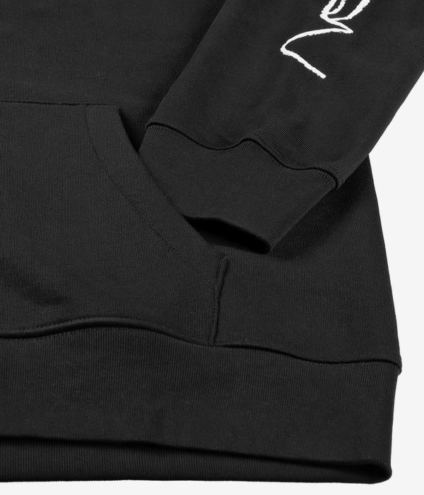 Poetic Collective Crayon Arm Zip-Hoodie (black)