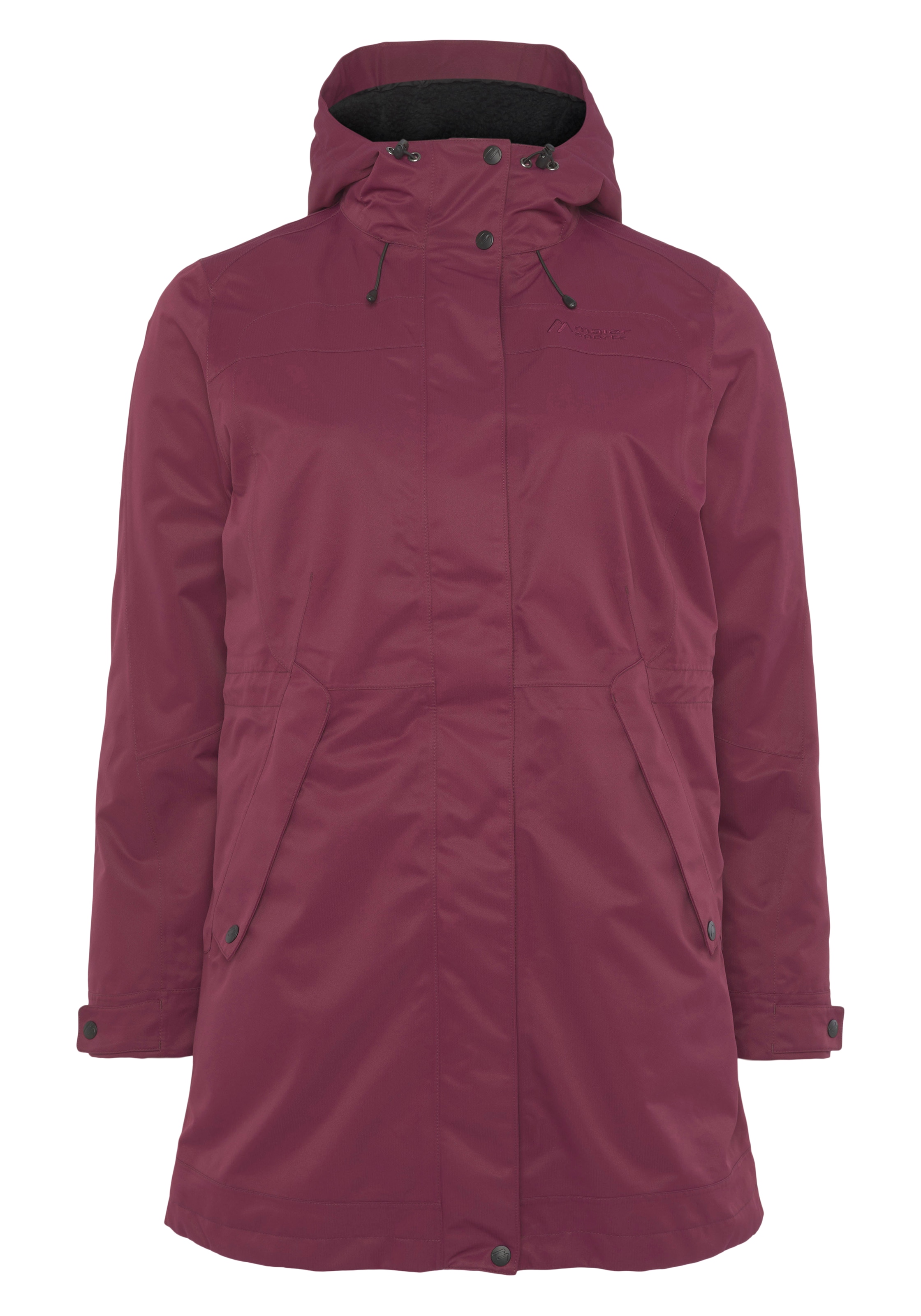 Maier Sports 3-in-1-Funktionsmantel »Doppelmantel Damen«, wasser- & winddicht, für den Übergang & Winter, in grossen Grössen