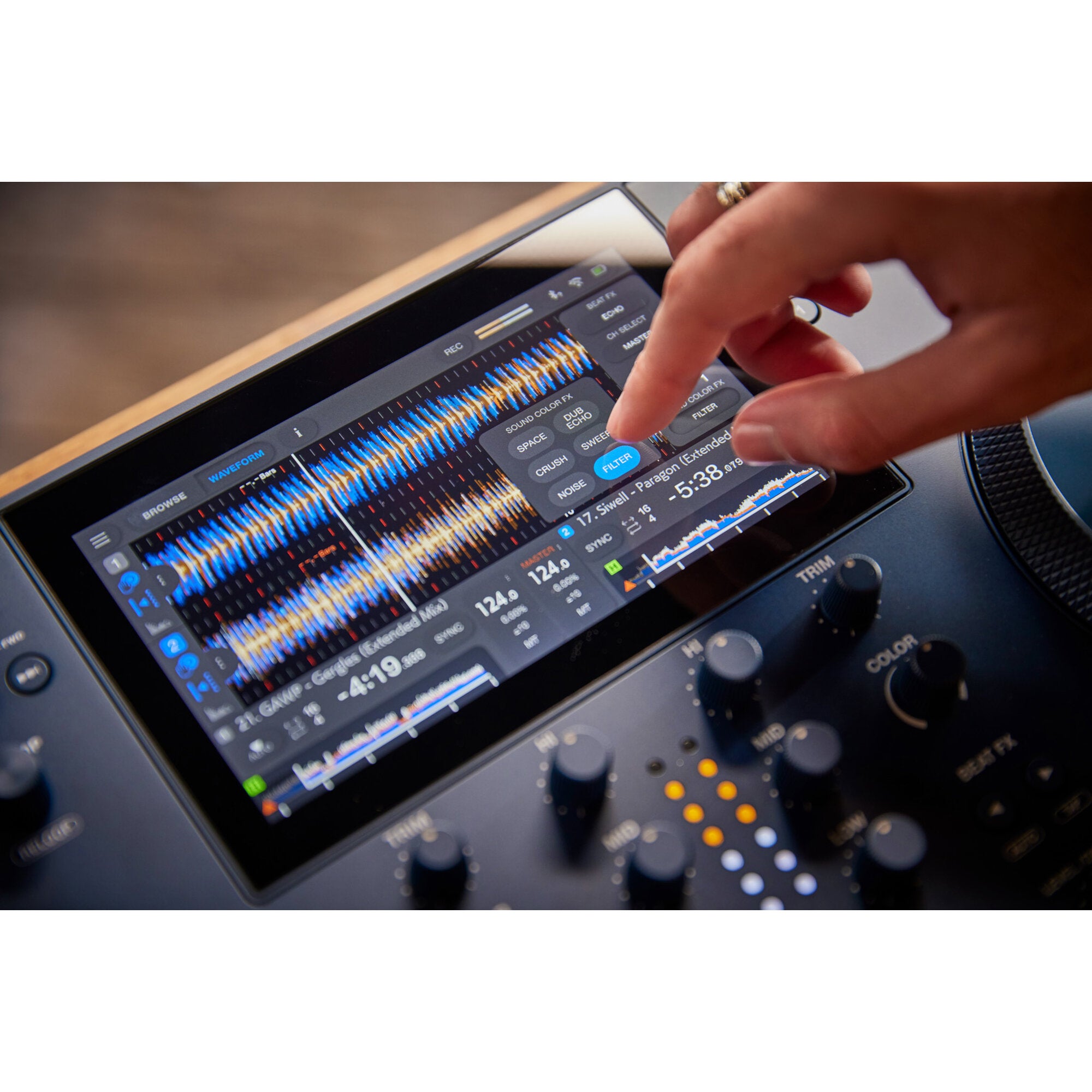 AlphaTheta Omnis-Duo all-in-one mobiel DJ-systeem