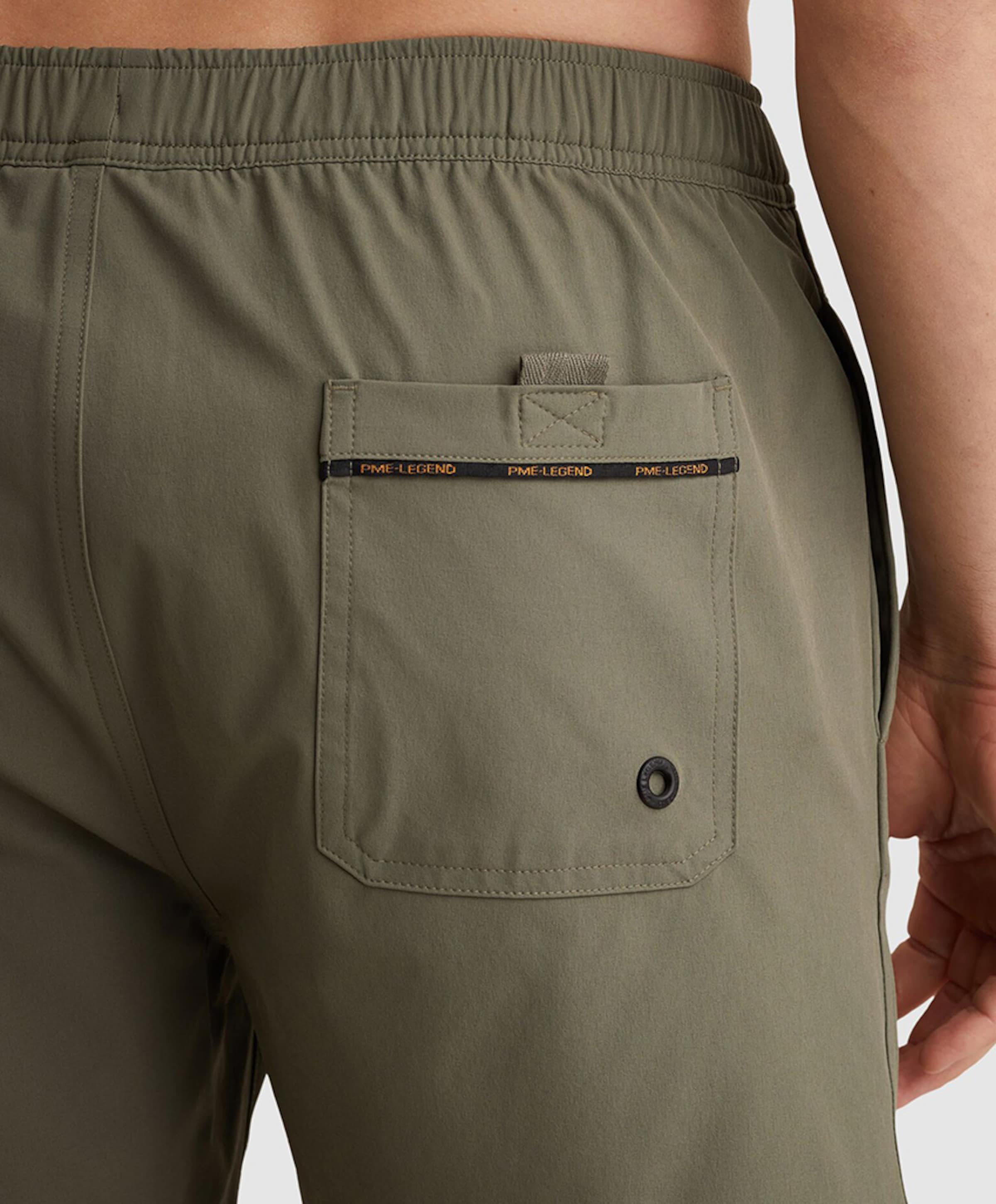 PME Legend AIRFRAME BIG LOGO PRINT heren zwembroek groen