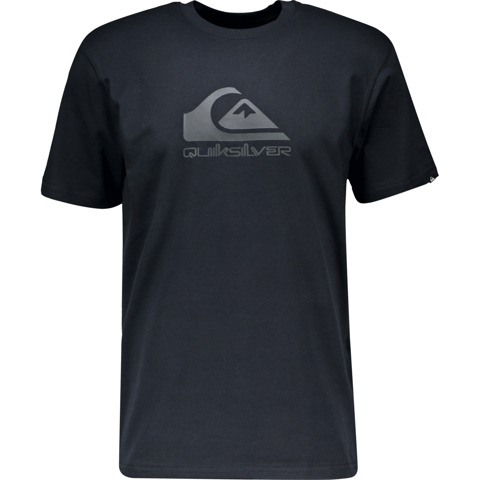 Quiksivler Herren-T-Shirt EV Comp Logo XXL, schwarz