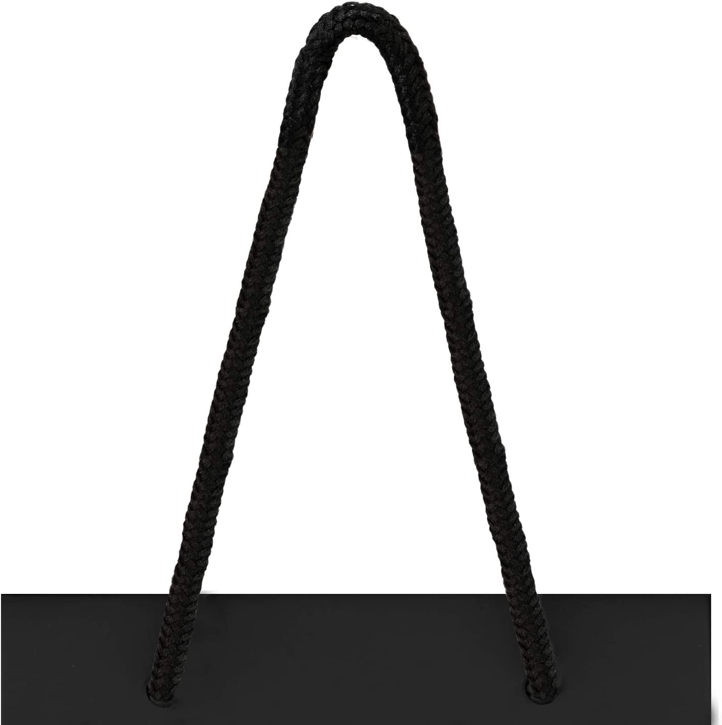 (10er Set) Papier Wein Flaschen Tasche Flaschenträger Geschenk Tüte für Champagner / Wein / Sekt - Schwarz