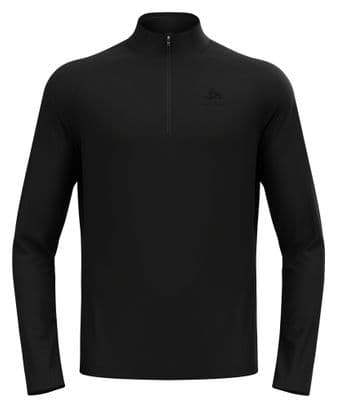 Pull Homme Odlo Essentials Light 1/2 Zip Noir